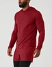 long sleeve t shirt with hood